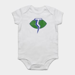 Retro Football Team Portland Thunder World Football League Baby Bodysuit
